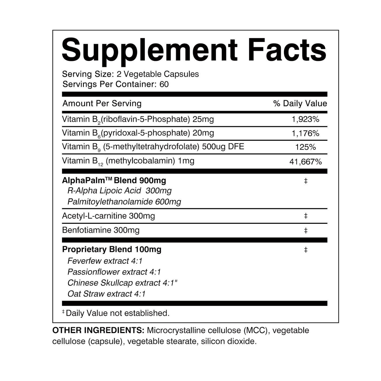 CalmPalm NerveEase Formula