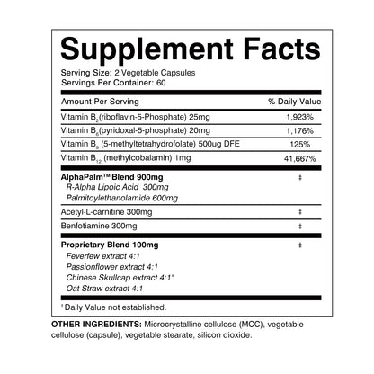CalmPalm NerveEase Formula